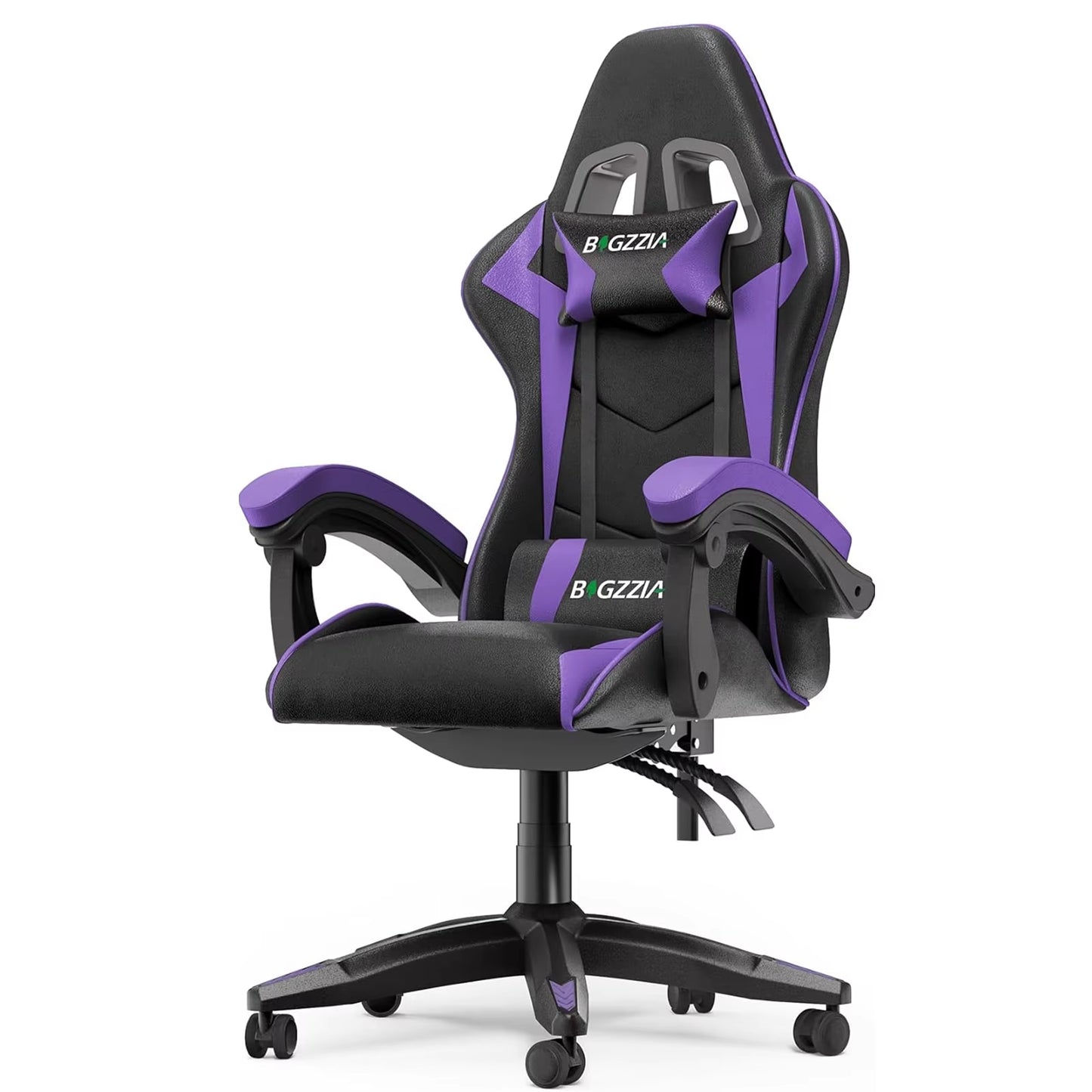 Gaming Chair Office Chair Ergonomic PU Leather Computer Desk Chair with Headrest and Lumbar Support Game Chairs Racing Chair