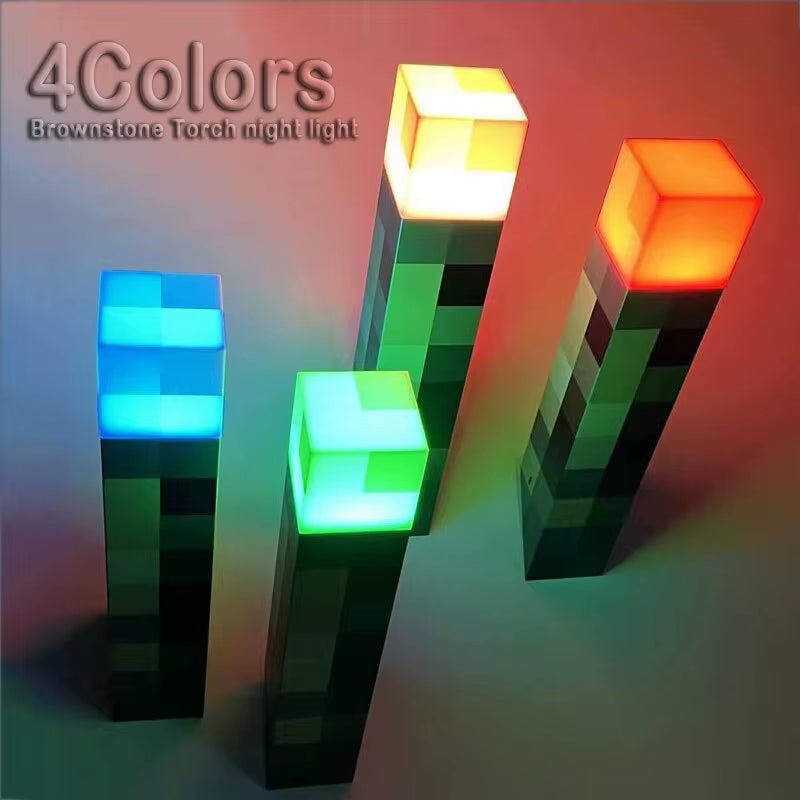 Torches Flashlight LED Night Light USB Rechargeable Bedroom and Living Decorative Light with Buckle Kids Gift